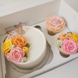 Mini cake + cupcakes